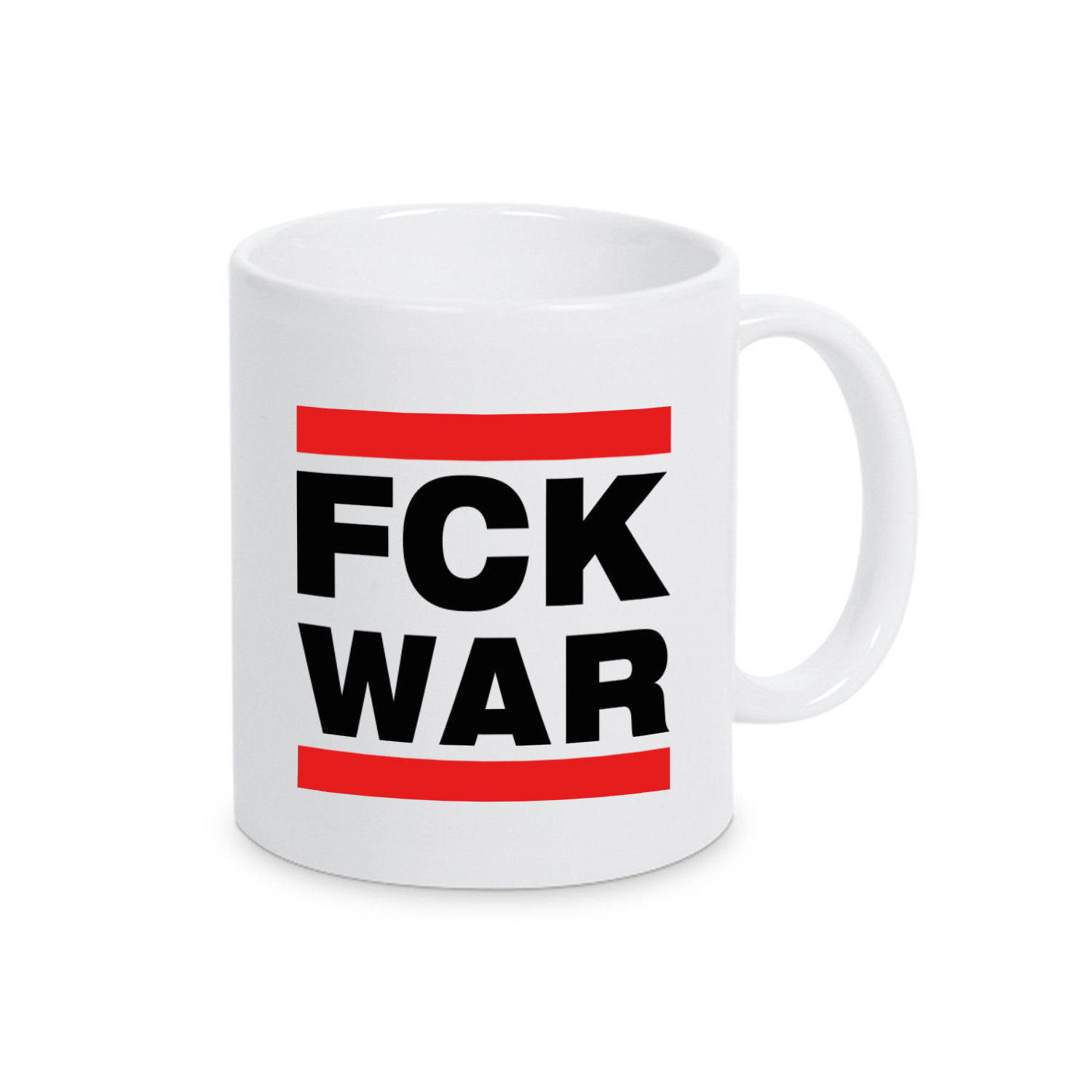 Tasse »FCK WAR«   