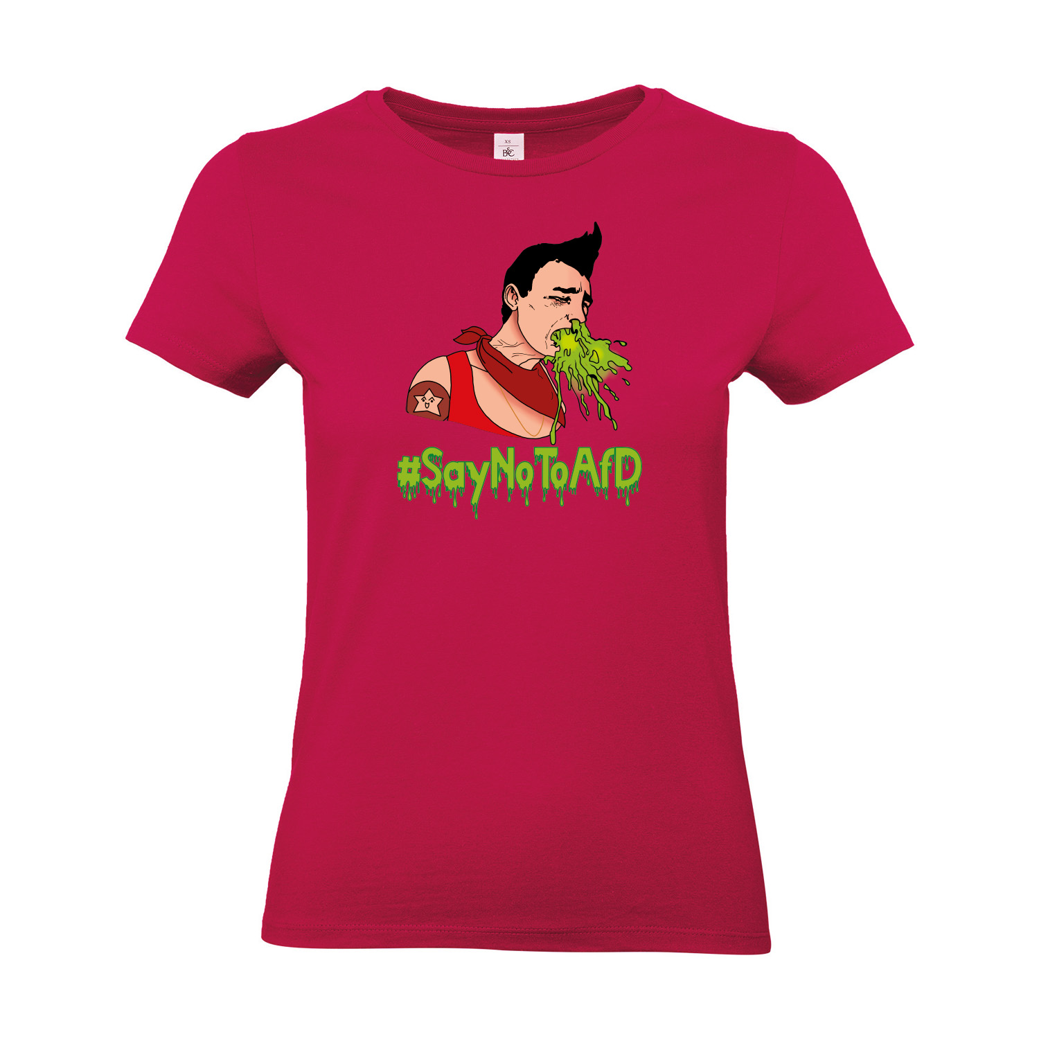 T-Shirt tailliert »#SayNoToAfD«   