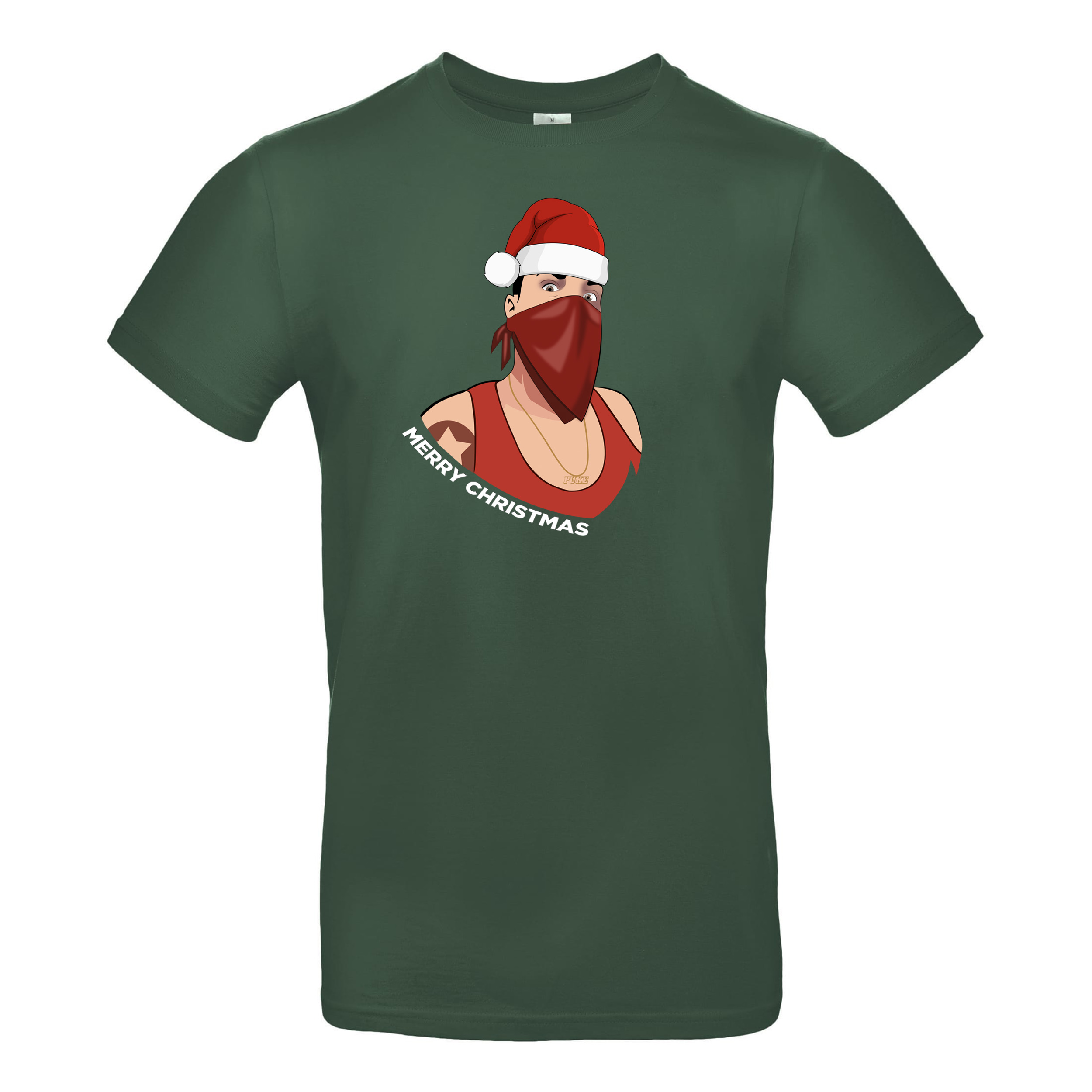 T-Shirt »Puke Merry Christmas«   
