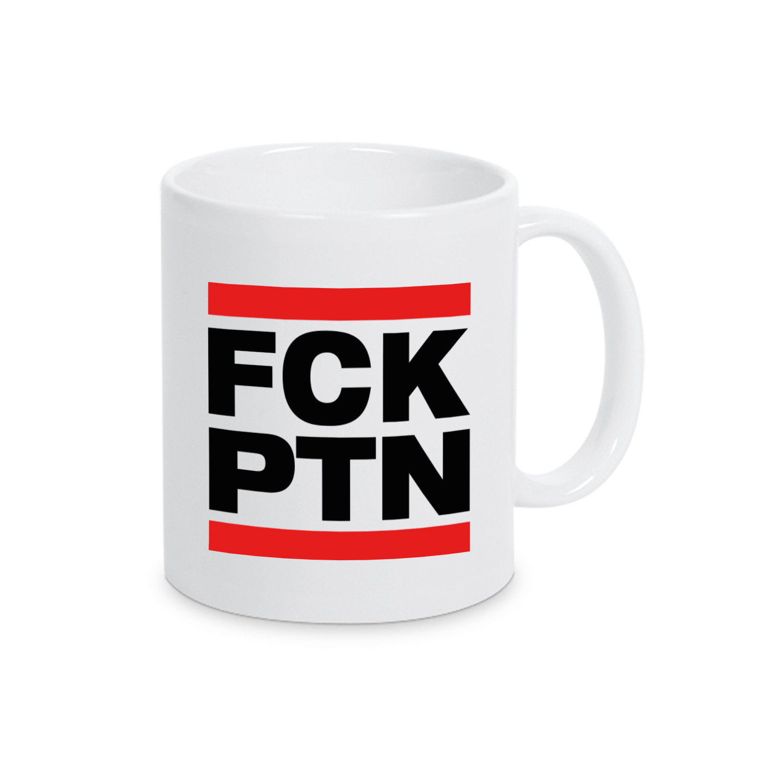 Tasse »FCK PTN«  