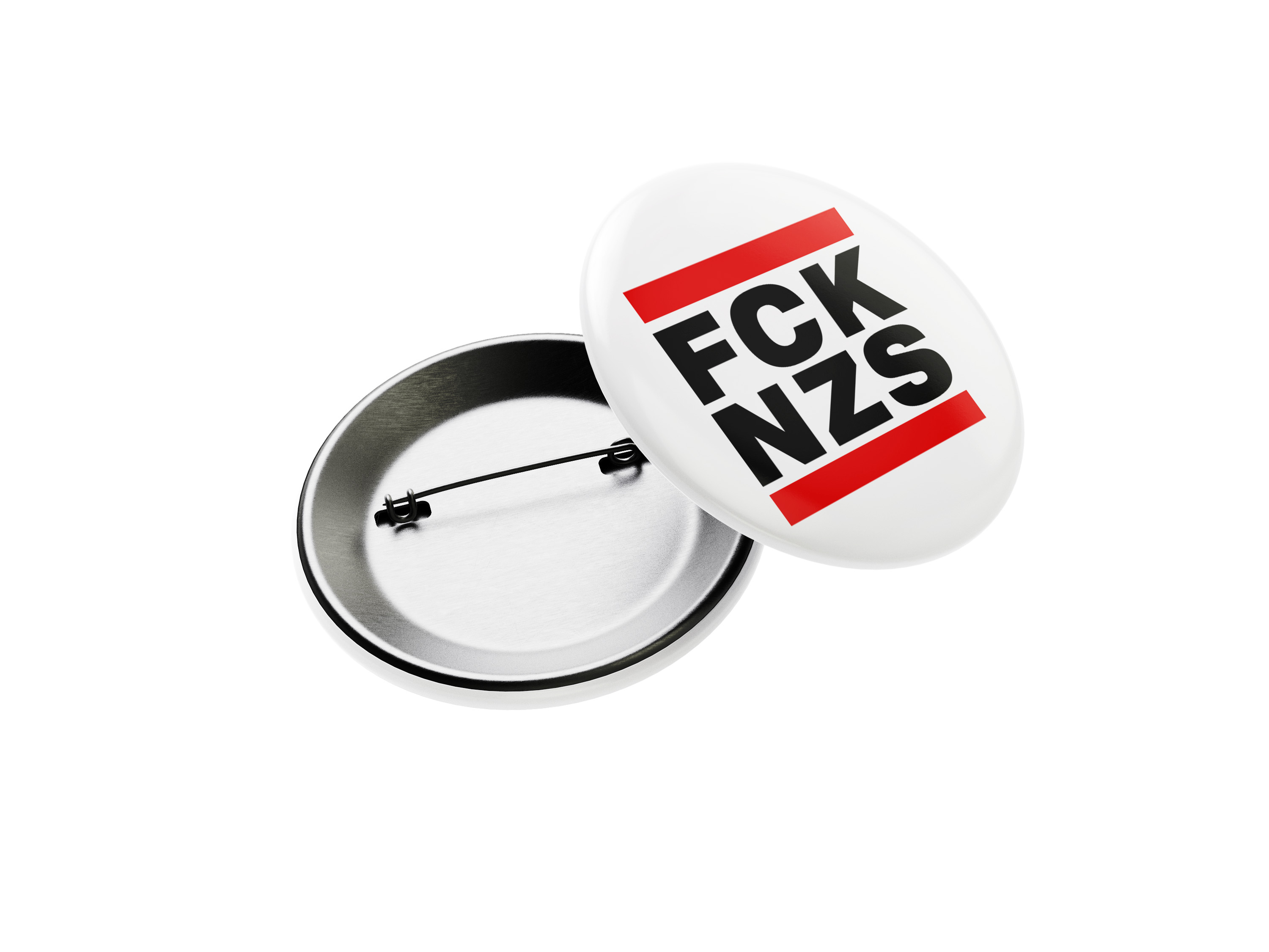 Button »FCK NZS« (Ø 32 mm)