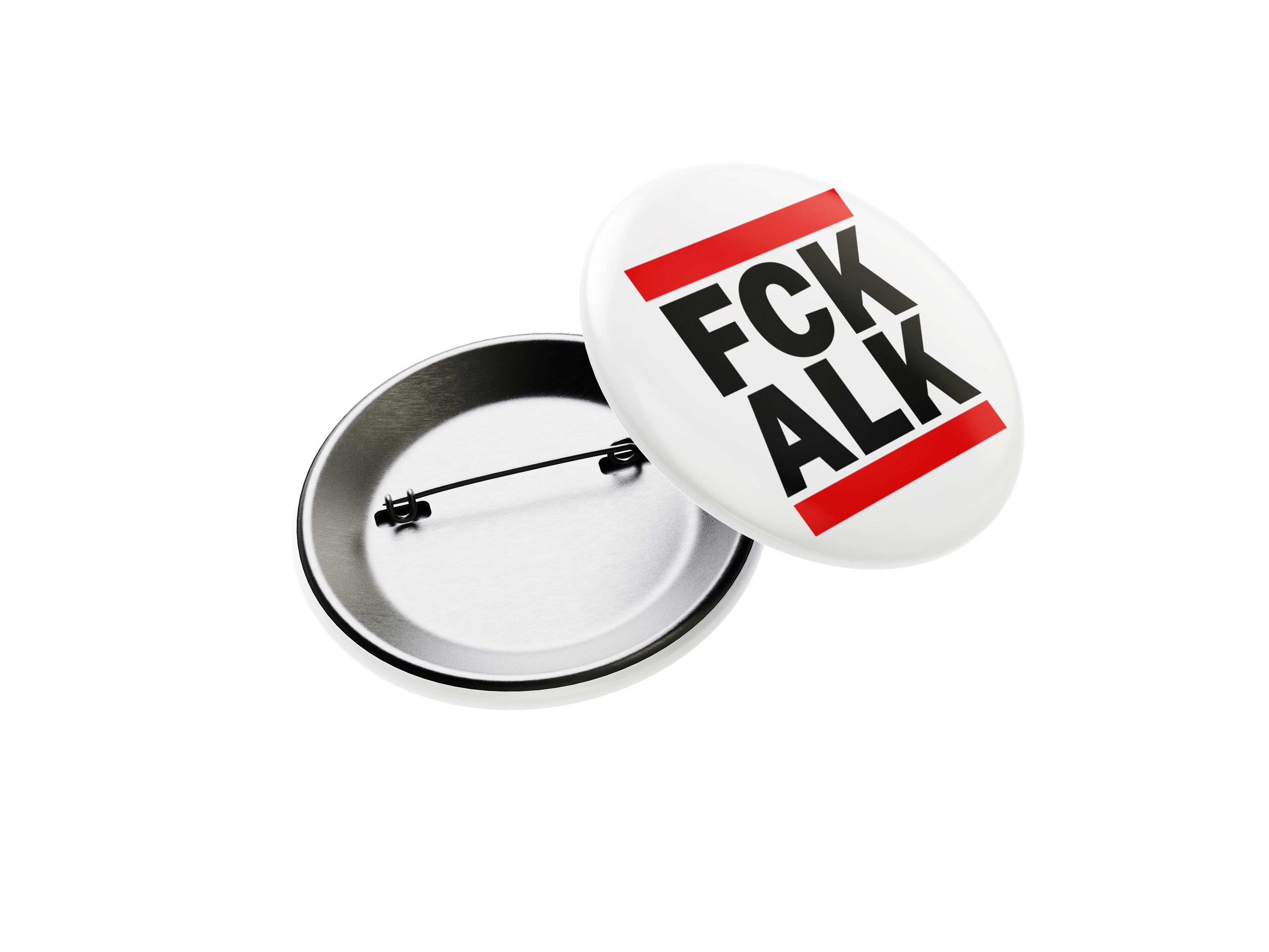Button »FCK ALK« (Ø 32 mm)