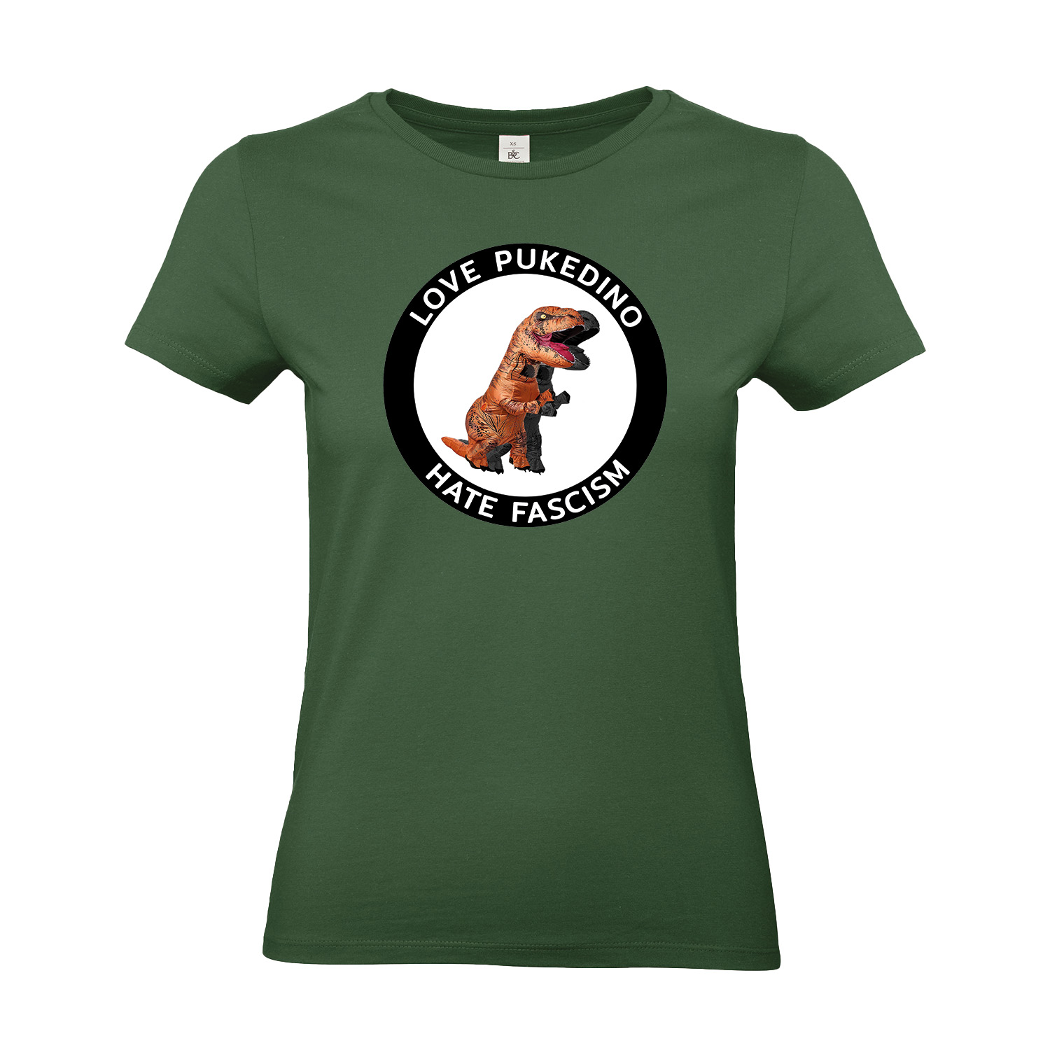 T-Shirt tailliert »Love Pukedino«   