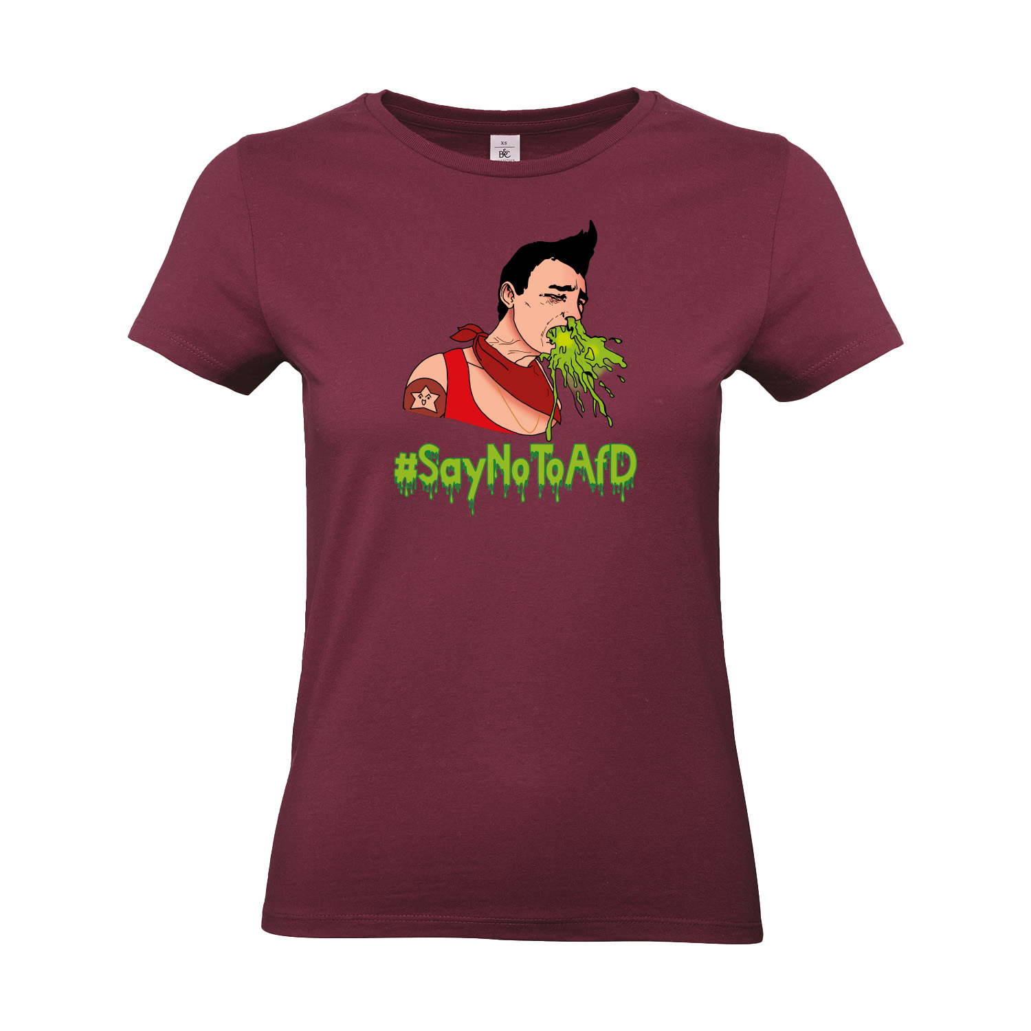 T-Shirt tailliert »#SayNoToAfD«   
