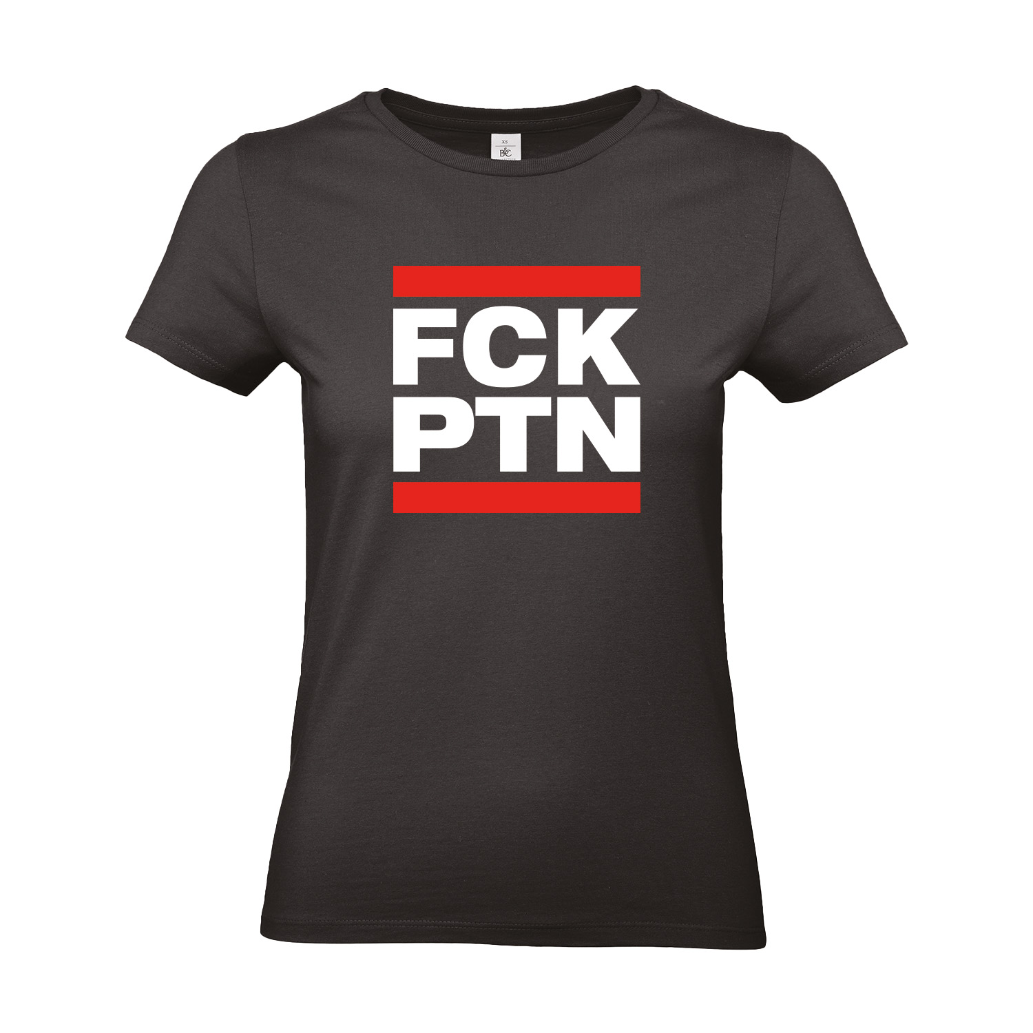 T-Shirt tailliert »FCK PTN«      