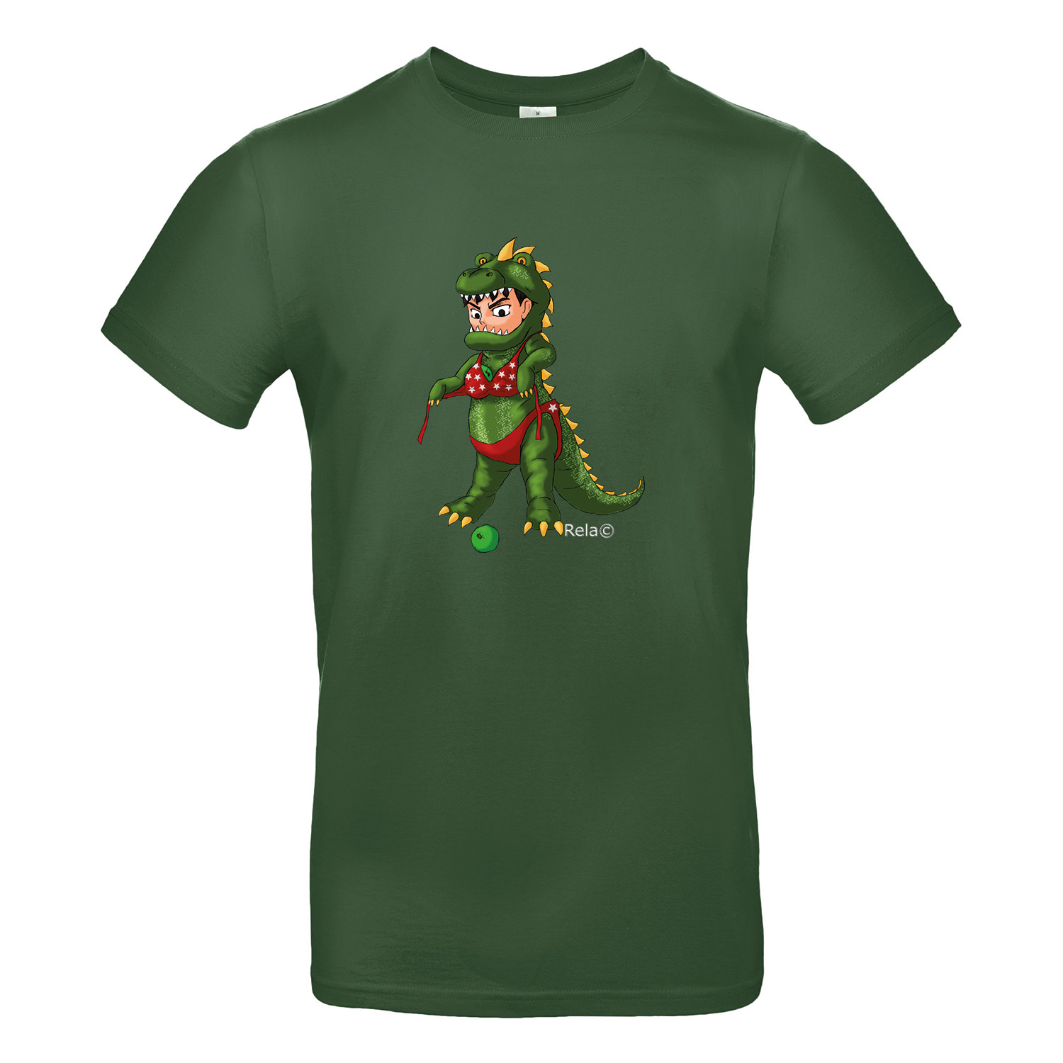 T-Shirt »DinoPuke Bunt«