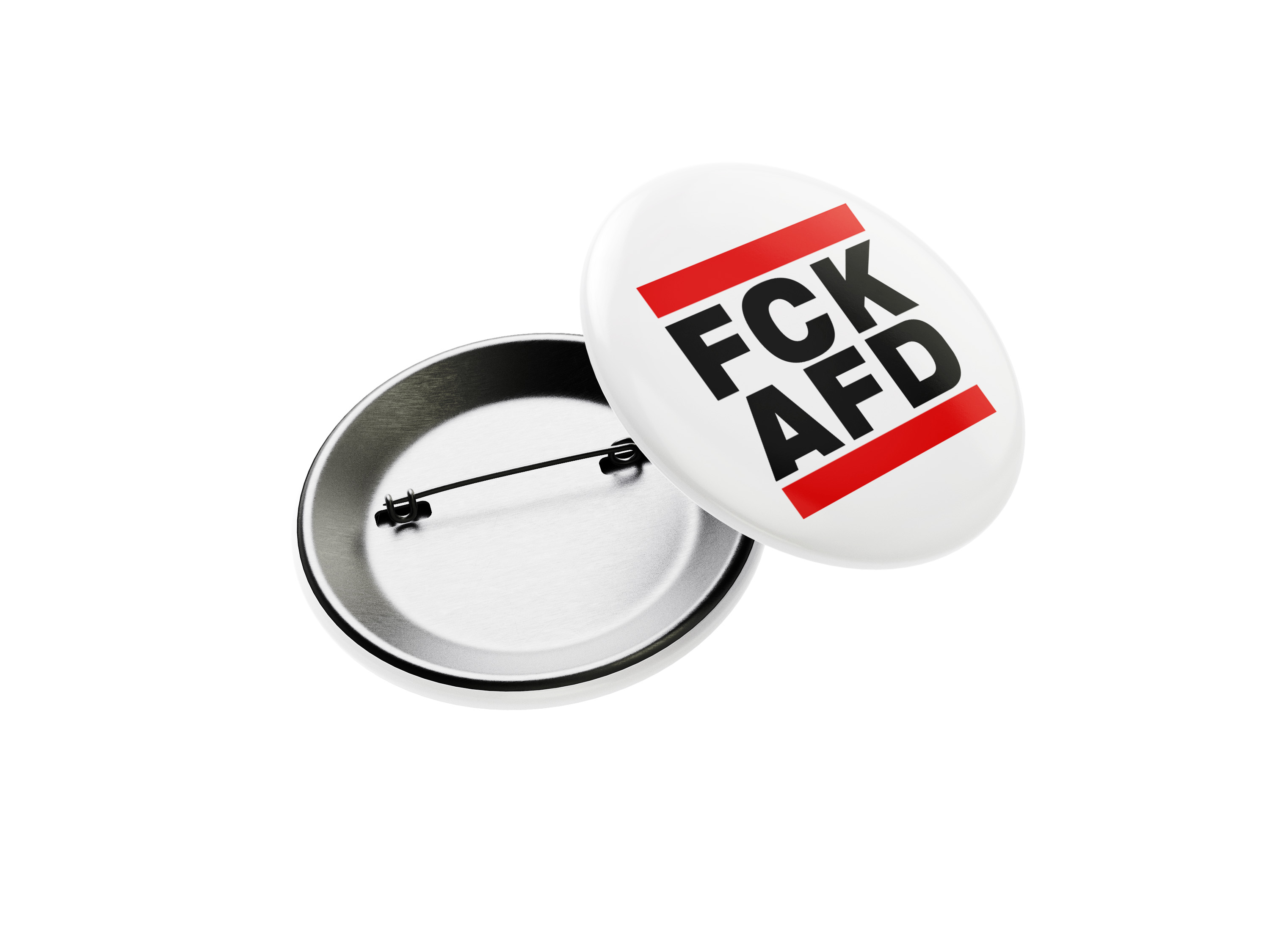 Button »FCK AFD« (Ø 32 mm)  