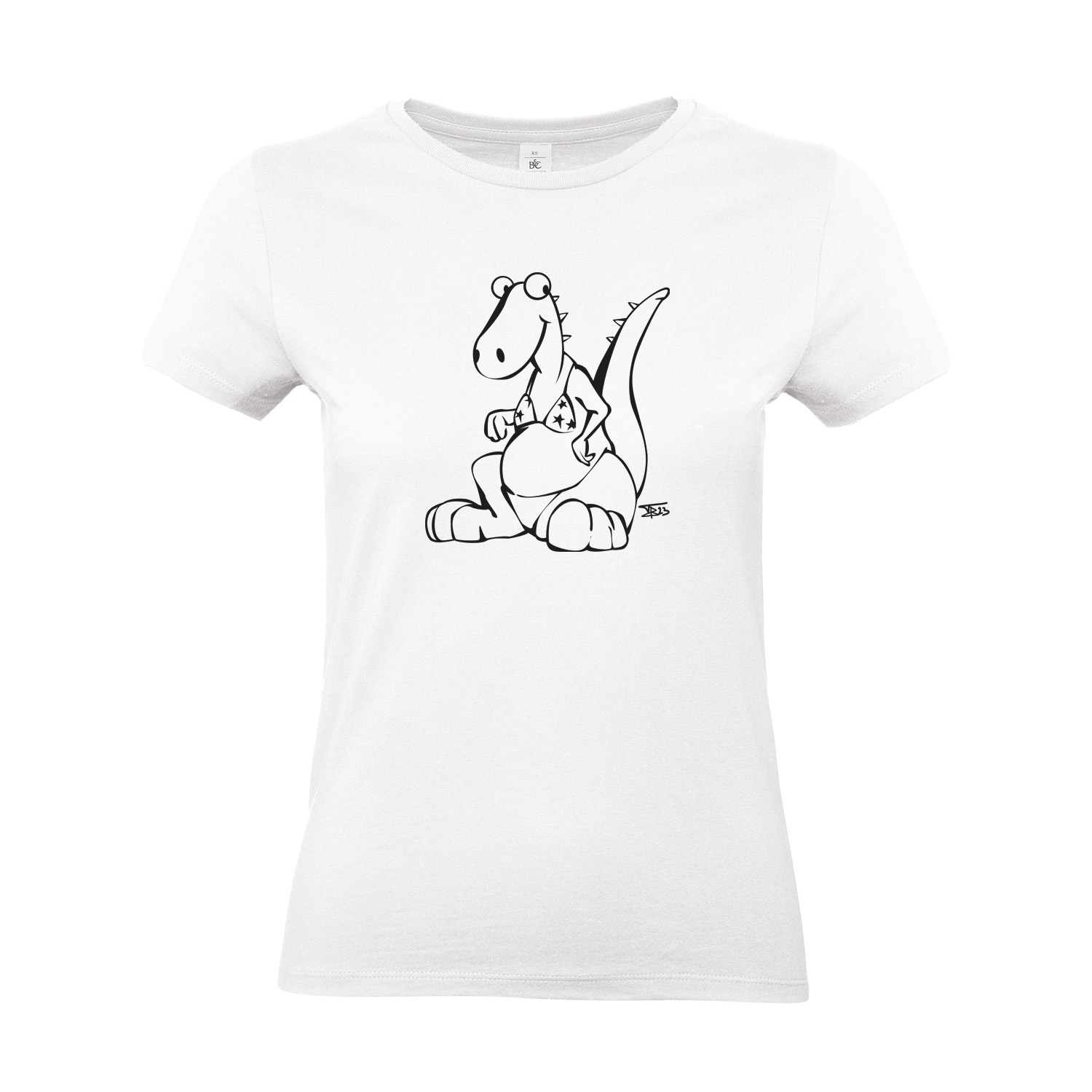 T-Shirt tailliert »PukeDino« 