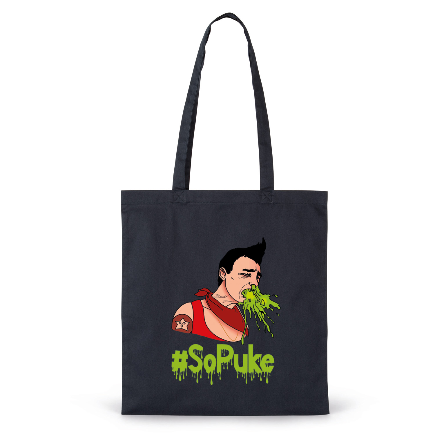 Jutebeutel »#SoPuke«   