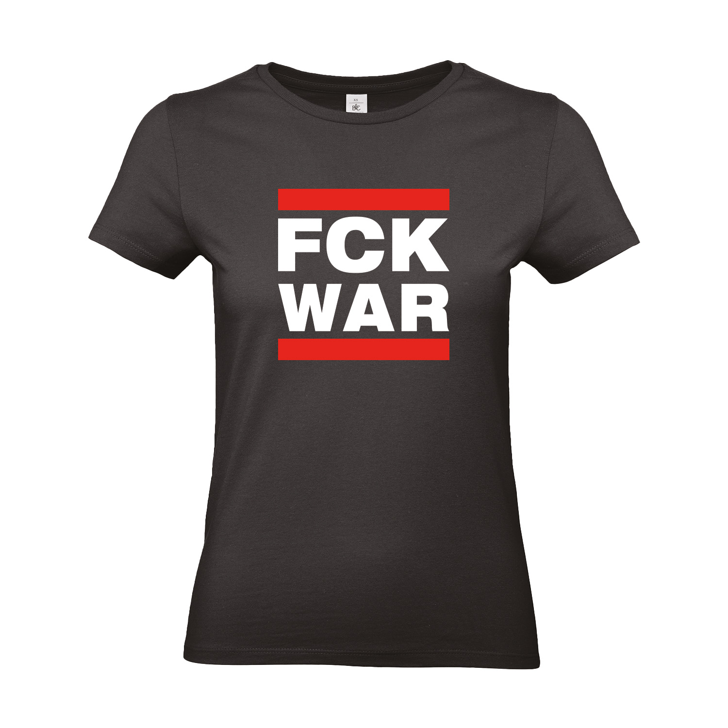 T-Shirt tailliert »FCK WAR «    