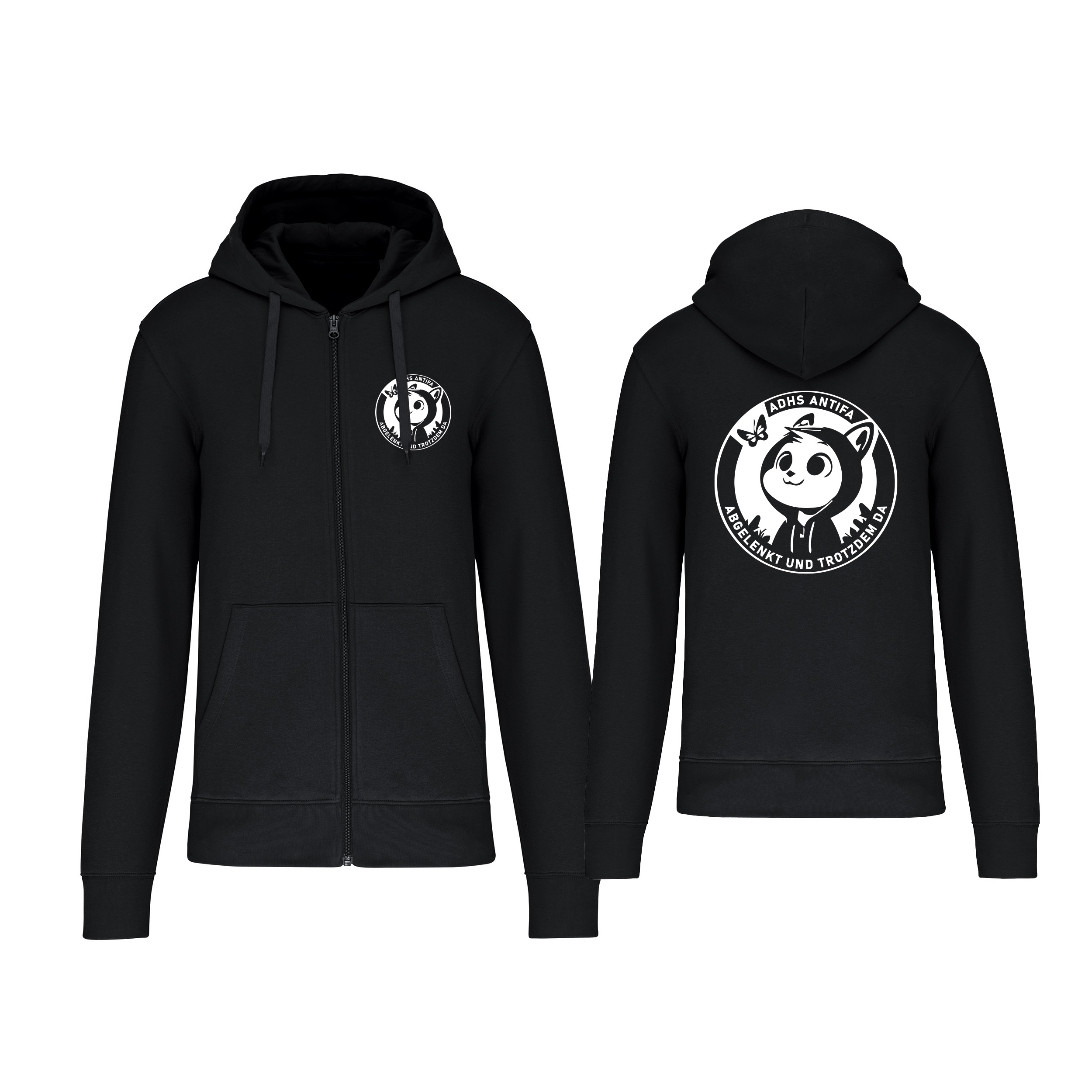 Zipper »ADHS Antifa« 
